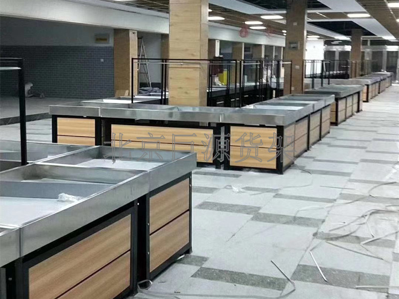 菜市場環(huán)島型果蔬架 L-208